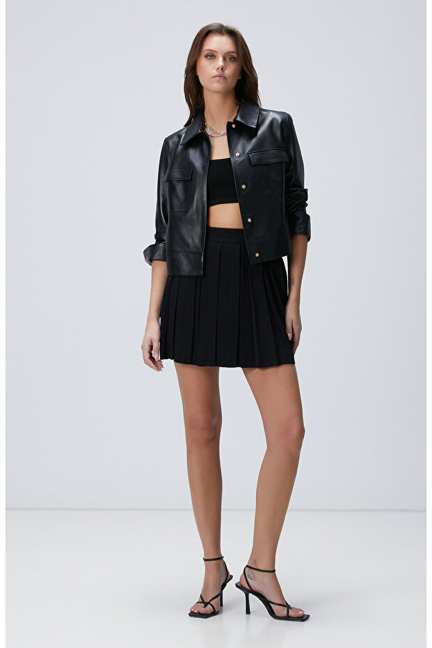 Siyah Triko Büstiyer - 2