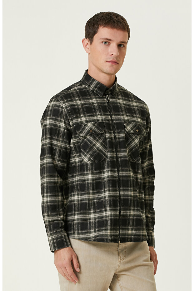 Siyah Haki Gömlek - 4