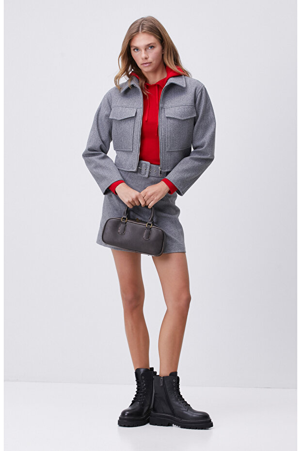 Kırmızı Yün Kazak - 3