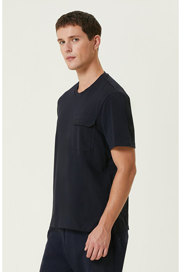 Lacivert N-Tech Cepli Tshirt - 4