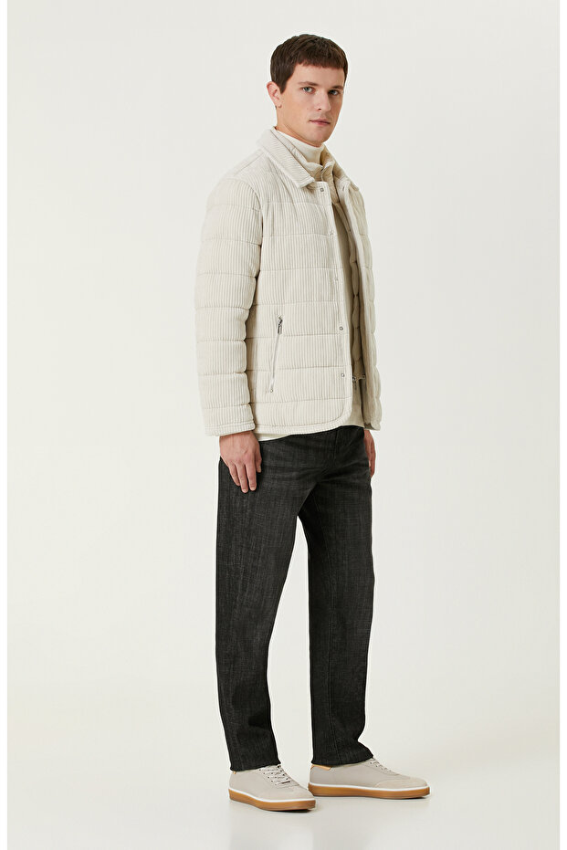 Antrasit Denim Pantolon - 1