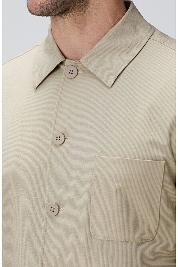 N-Tech Bej  Ceket - 6