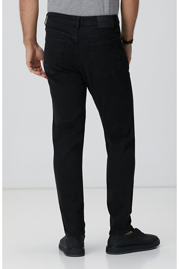 Siyah Denim Pantolon - 3
