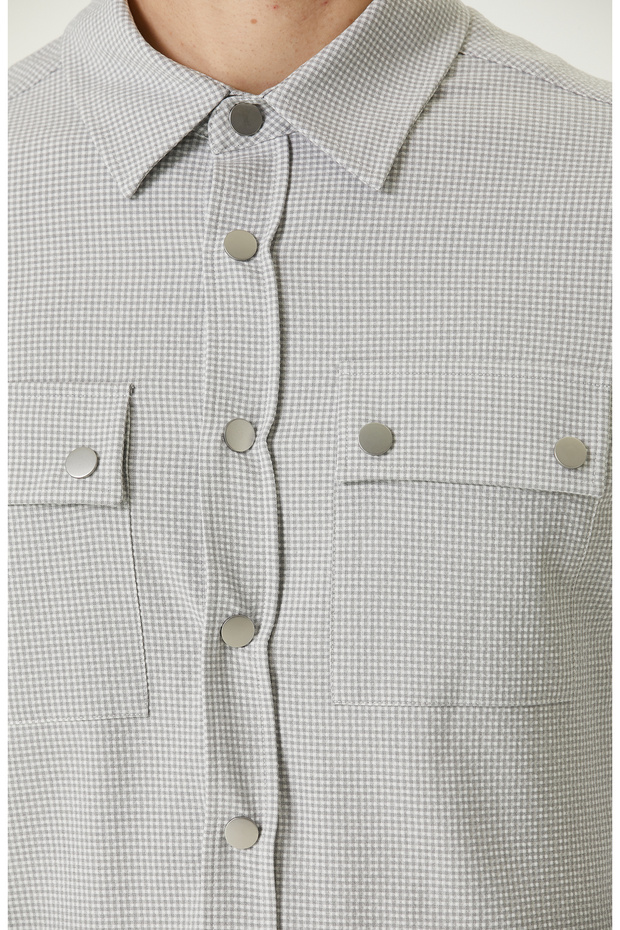 Gri Dış Gömlek - 7