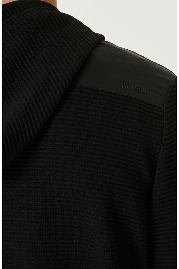 Siyah N-Tech SweaTshirt - 7