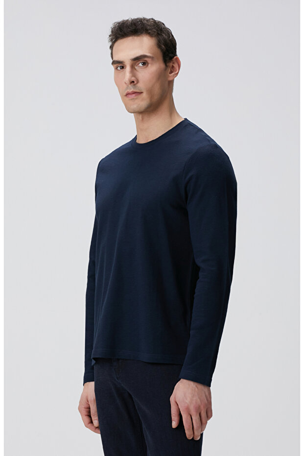 Lacivert T-shirt - 4