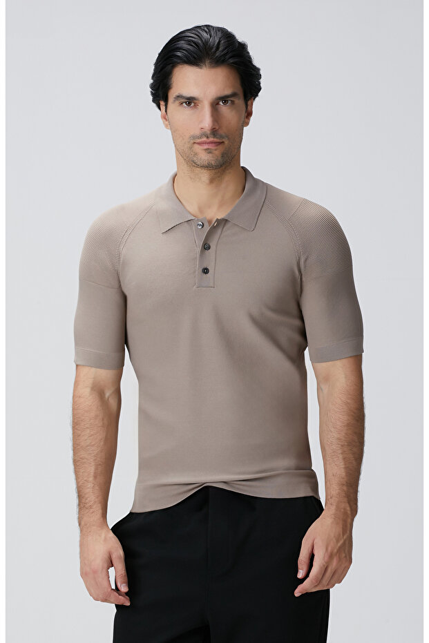 Vizon Polo Yaka Triko - 1