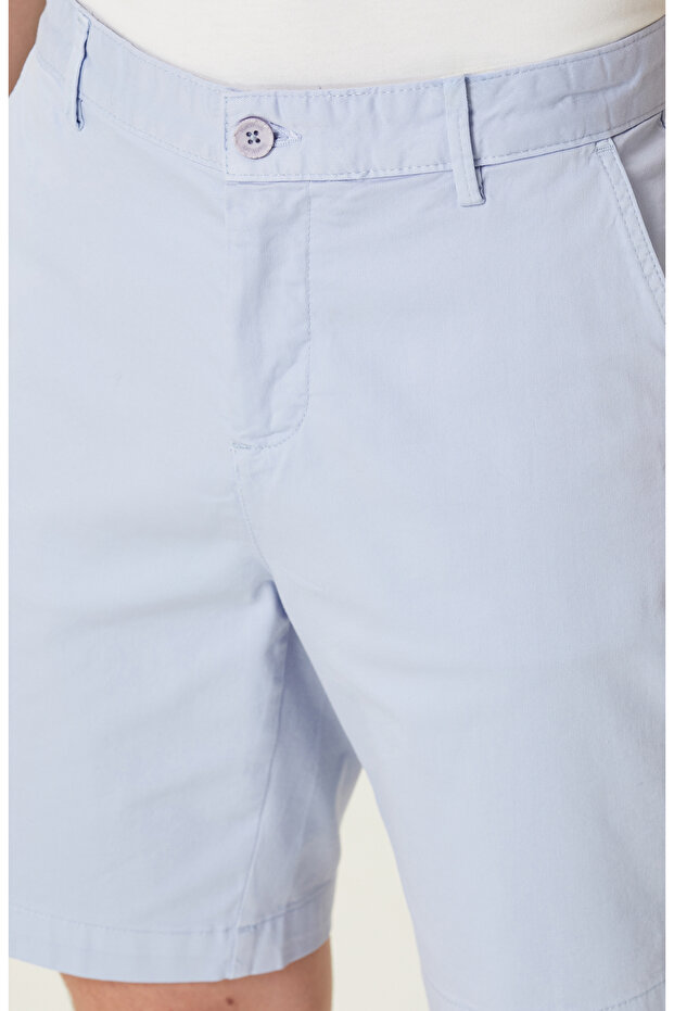 Buz Mavisi Şort - 4