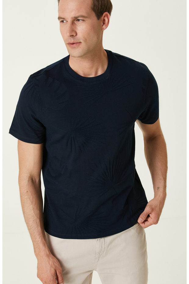 Lacivert T-shirt - 2