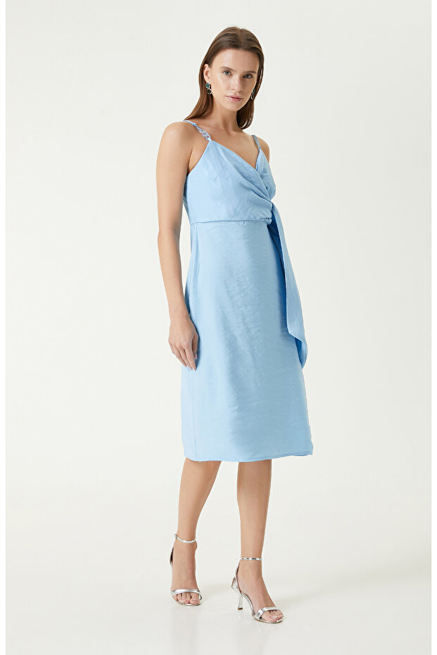 Açık Mavi Elbise - 4