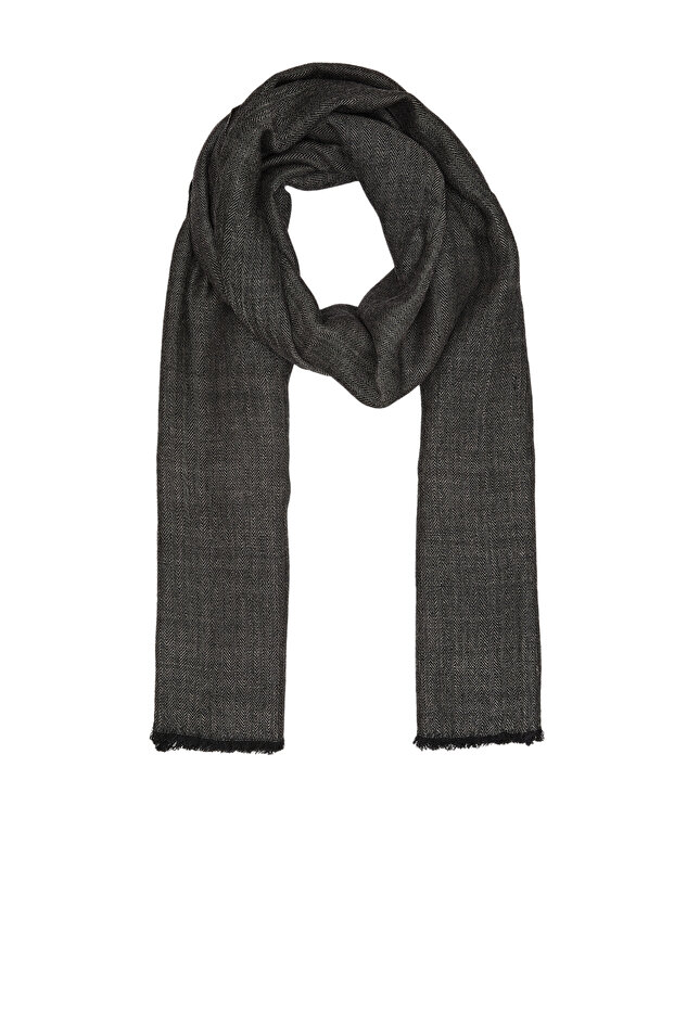 Antrasit Yün Şal - 1