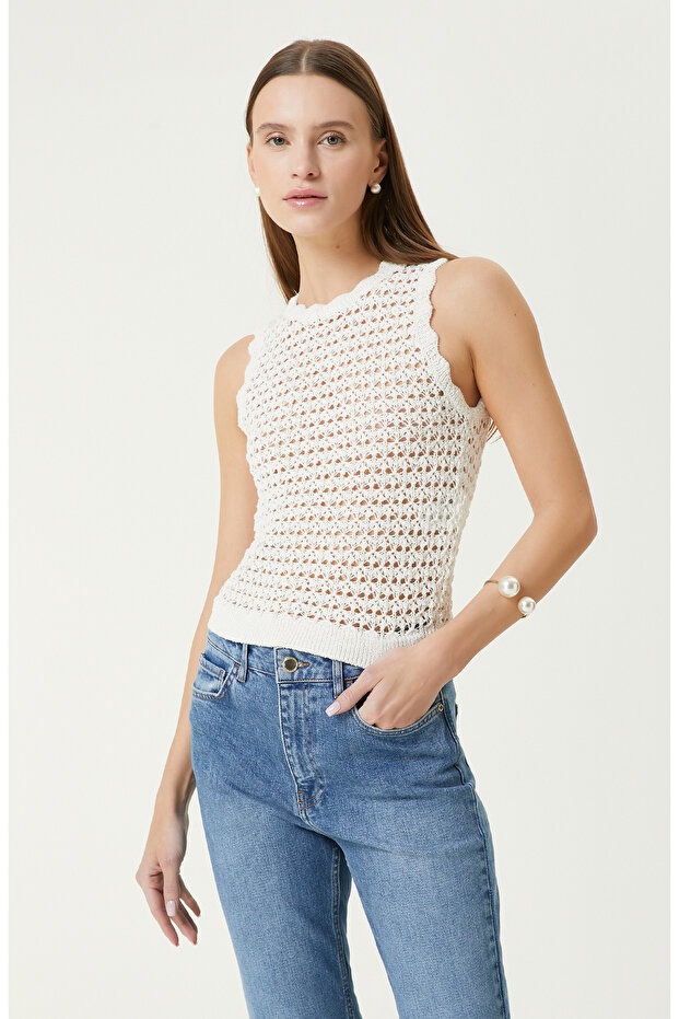 Ekru Ajurlu Kazak - 1