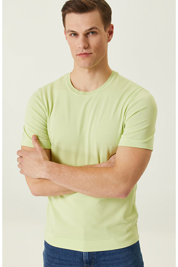 Fıstık Yeşili Kazak - 2