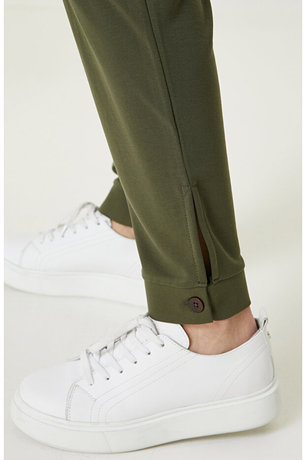 Haki Eşofman Altı - 5