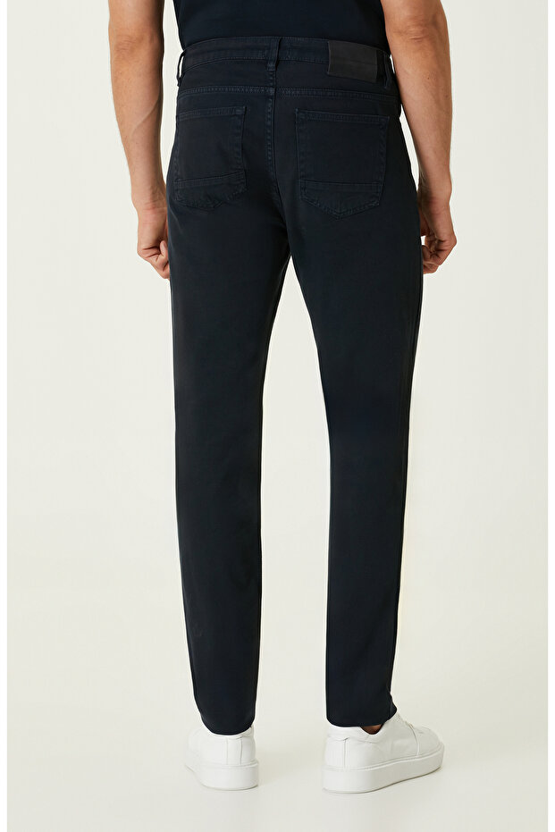 Lacivert Casual Pantolon - 3