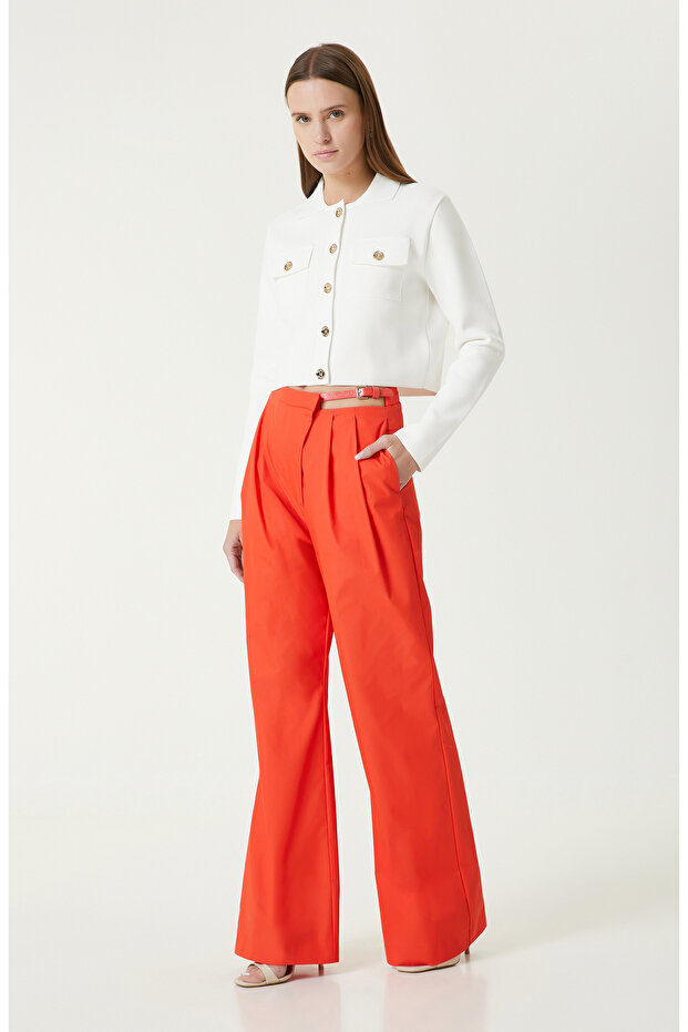 Kırmızı Pantolon - 1