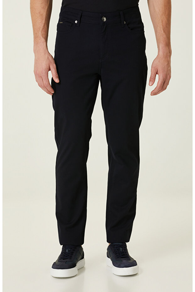 Lacivert Casual Pantolon - 2