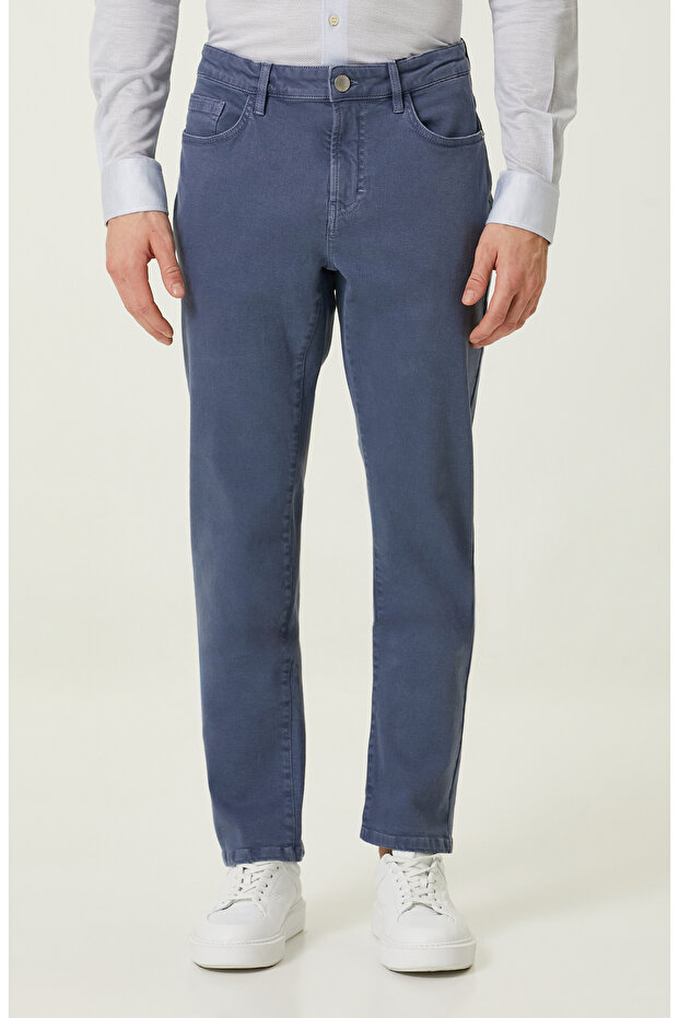 İndigo Denim Pantolon - 2