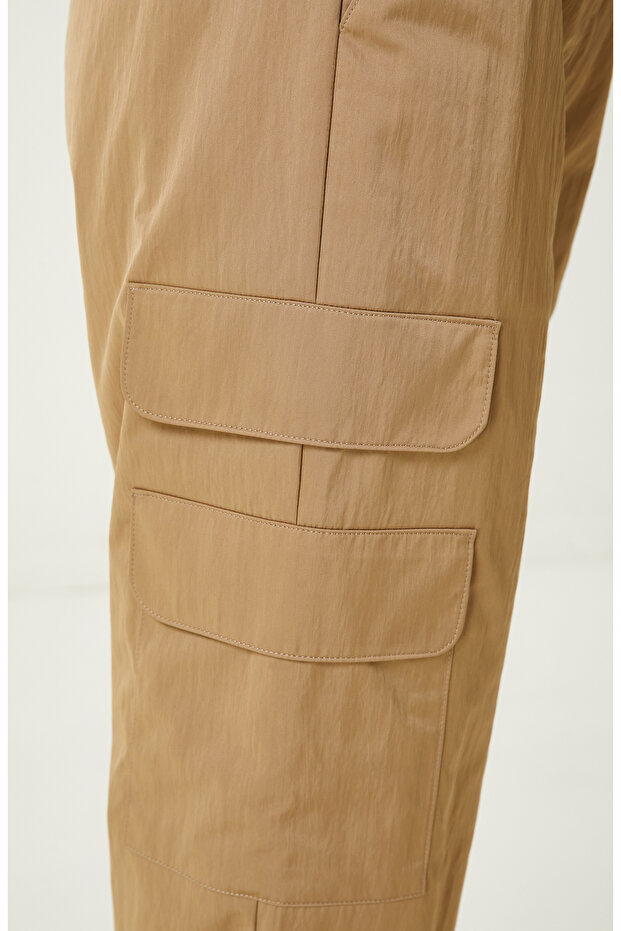 Olive Kargo Cepli Pantolon - 5