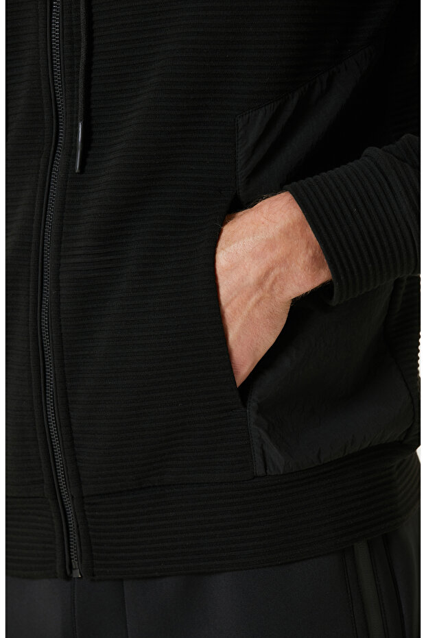 Siyah N-Tech SweaTshirt - 8