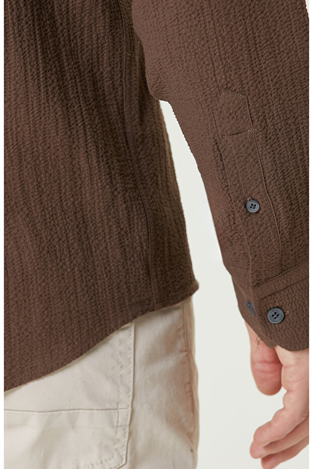 Vizon Gofre Gömlek - 7