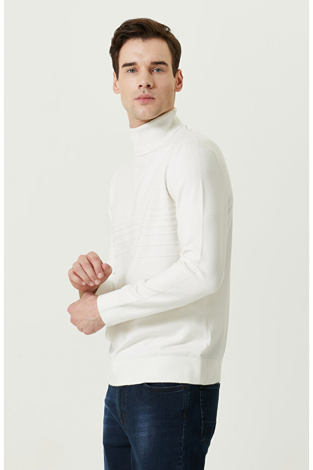 Ekru Triko Kazak - 3