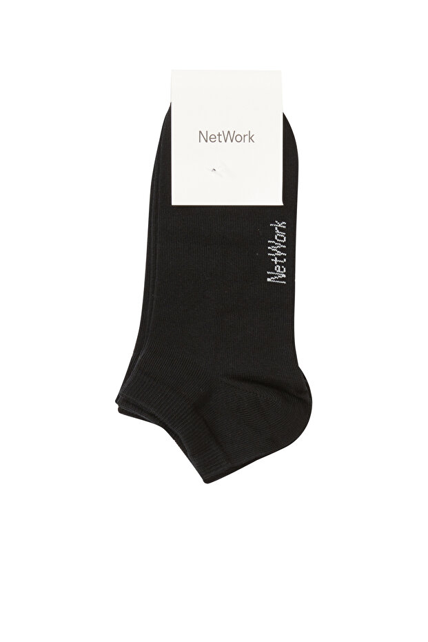 Siyah 2'Li Çorap Set - 1