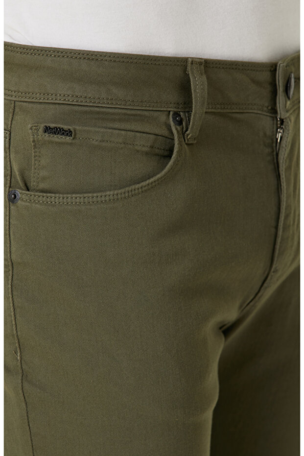 Haki Casual Pantolon - 4