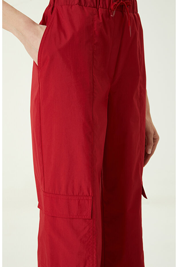 Kırmızı Pantolon - 4