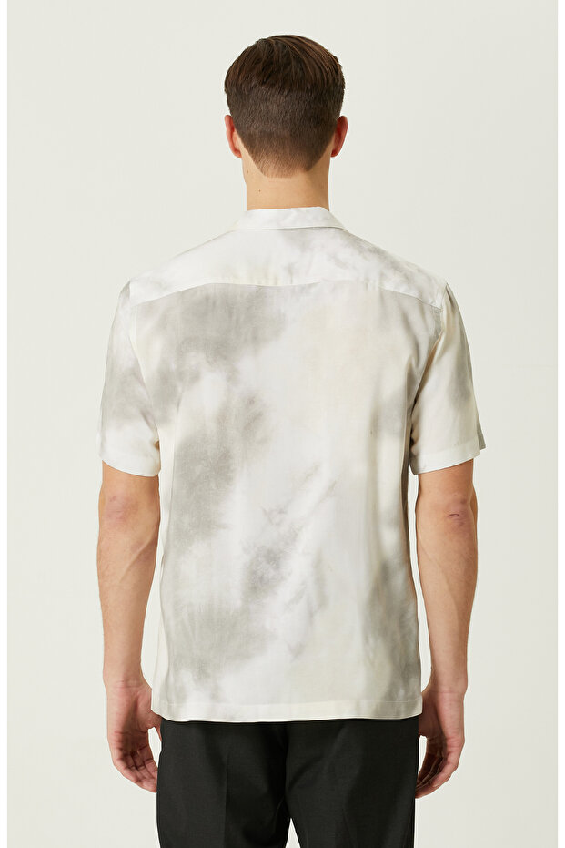 Vizon Desenli Gömlek - 5