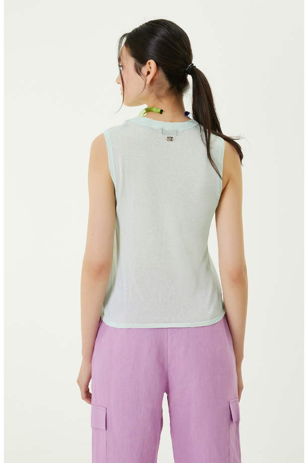 Mint Nane Kolsuz Triko Kazak - 5