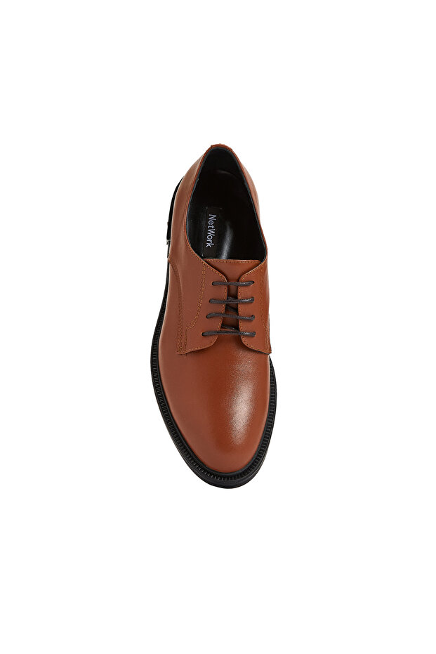 Taba Kadın Deri Ayakkabı - 4