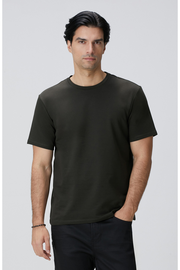 Haki Basic T-shirt - 4