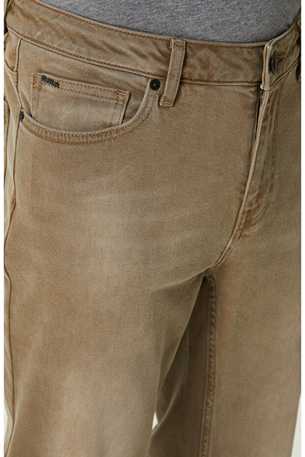 Normal Bel Vizon Denim Pantolon - 4