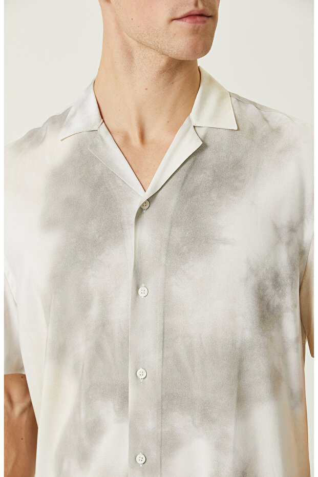 Vizon Desenli Gömlek - 6