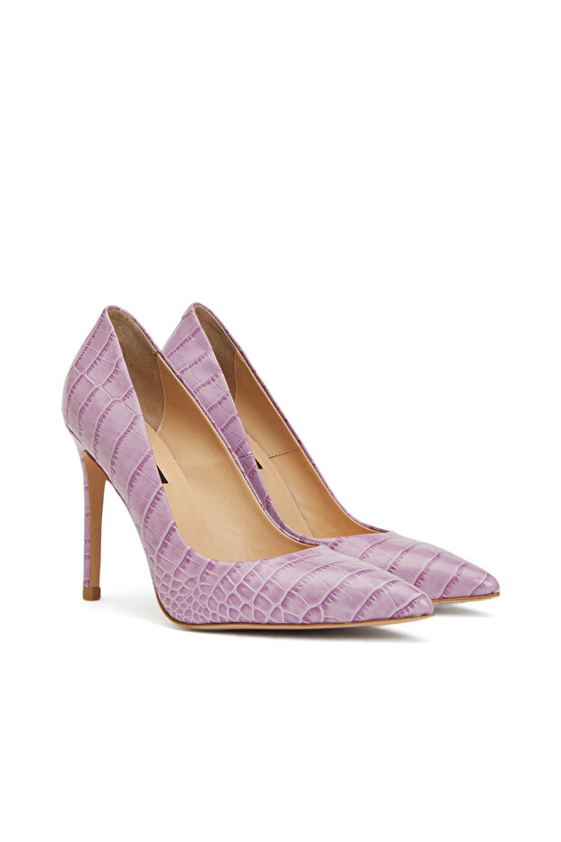 Lila Kadın Stiletto - 2