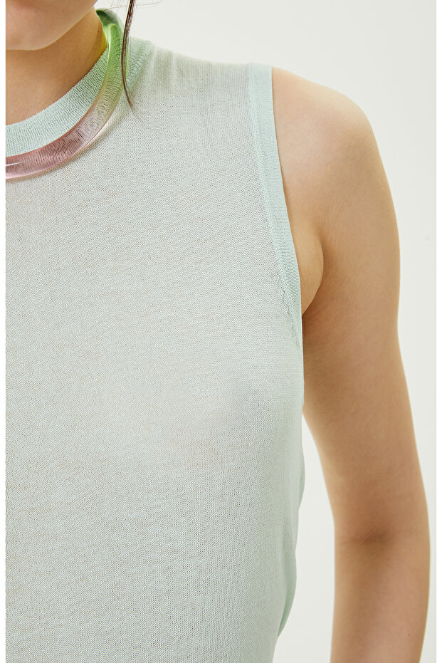 Mint Nane Kolsuz Triko Kazak - 6