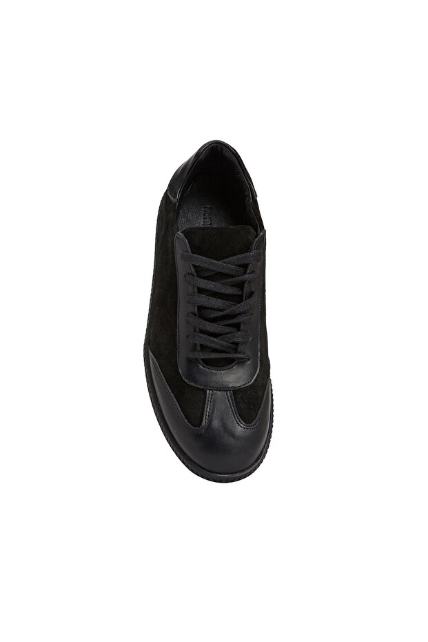 Siyah Kadın Sneaker - 4