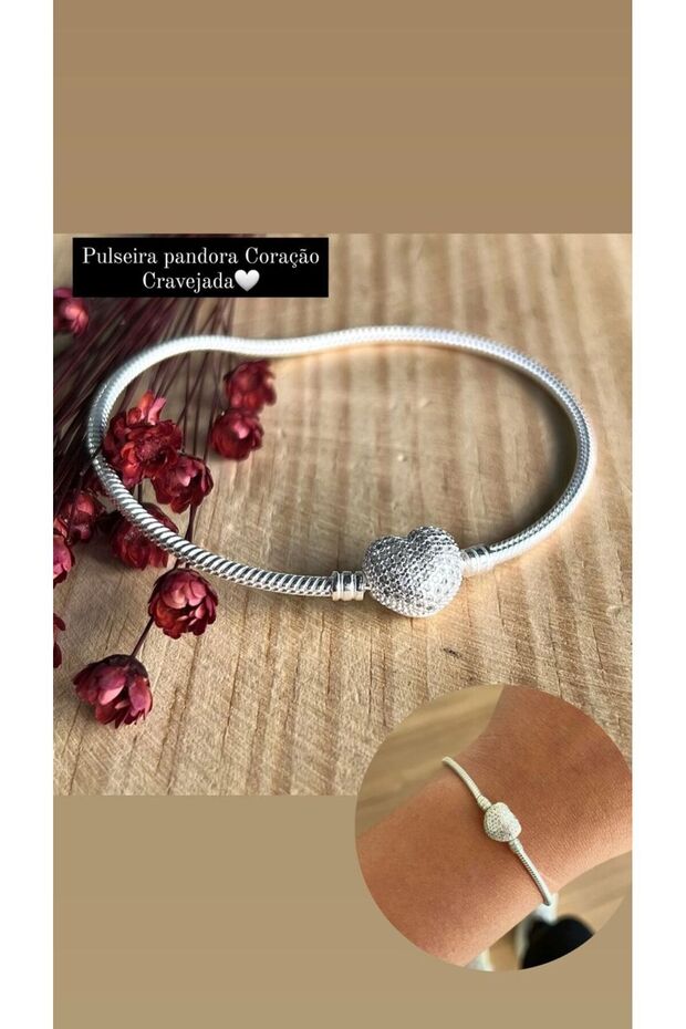 Çelik Bileklik Charm Bileklik - 1