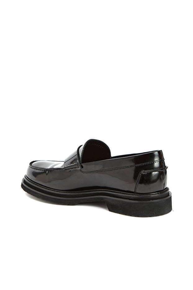 Siyah Erkek Deri Loafer - 2