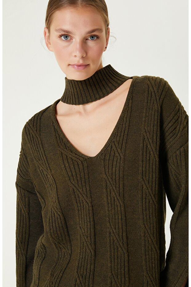 Haki Melanj Yün Kazak - 2