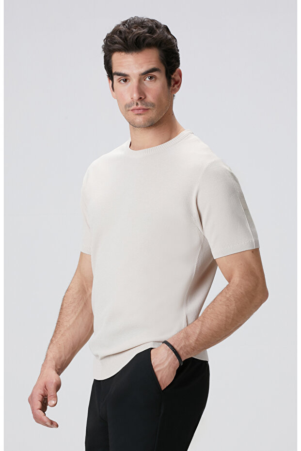 Taş Kısa Kol Kazak - 1