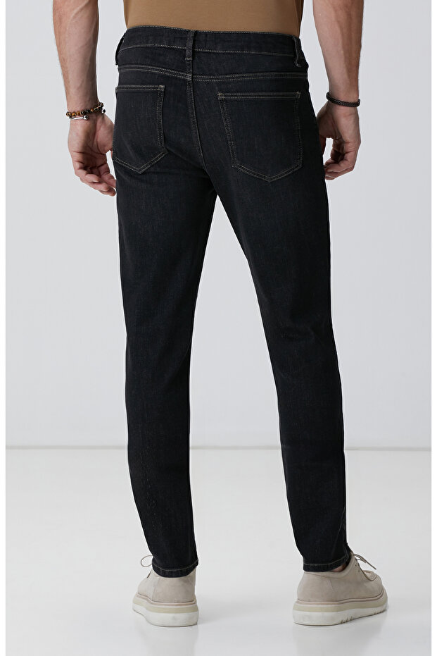 Antrasit Denim Pantolon - 3