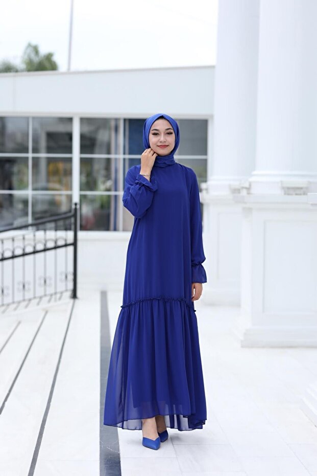 Tesettür Elbise | Ecem | EMS - 3