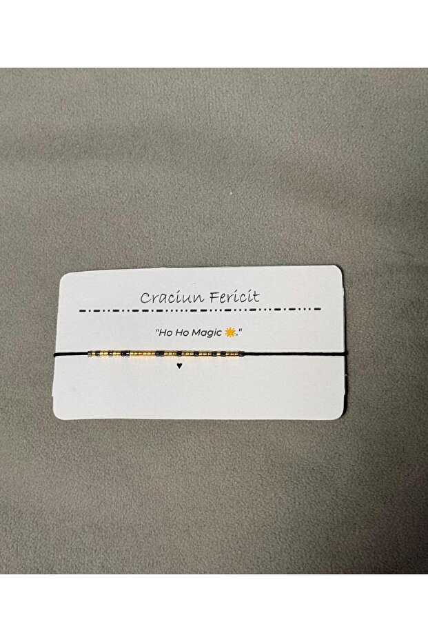 Morse Code Bracelet - Merry Christmas ðŸŽ„ - 1