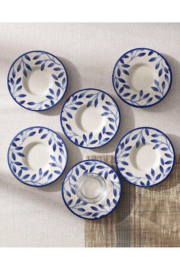 Luxe Bifurquer 6'lı Çay Tabağı Seti - 2