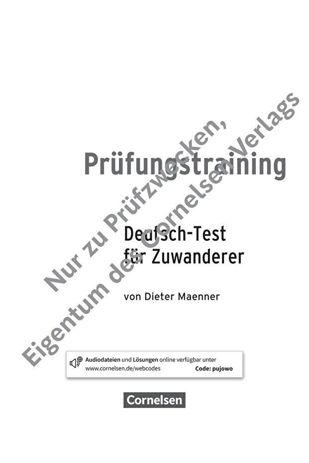 Prüfungstraining Daf A2 B1 Deutsch Test Fur Zuwanderer - 2