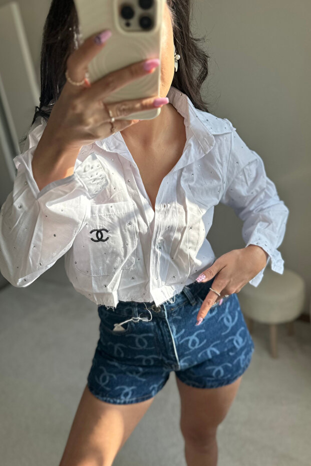 Premium Denim Chnnlll Şort - 2