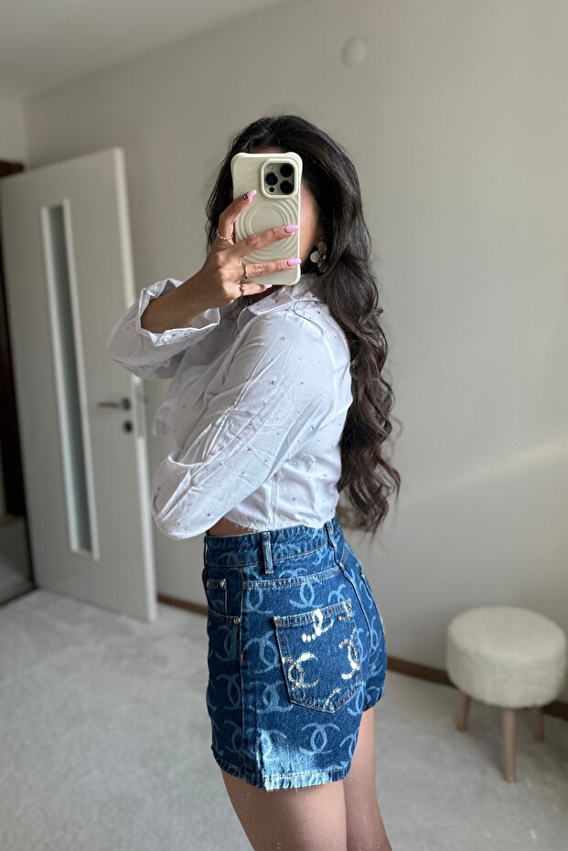 Premium Denim Chnnlll Şort - 4