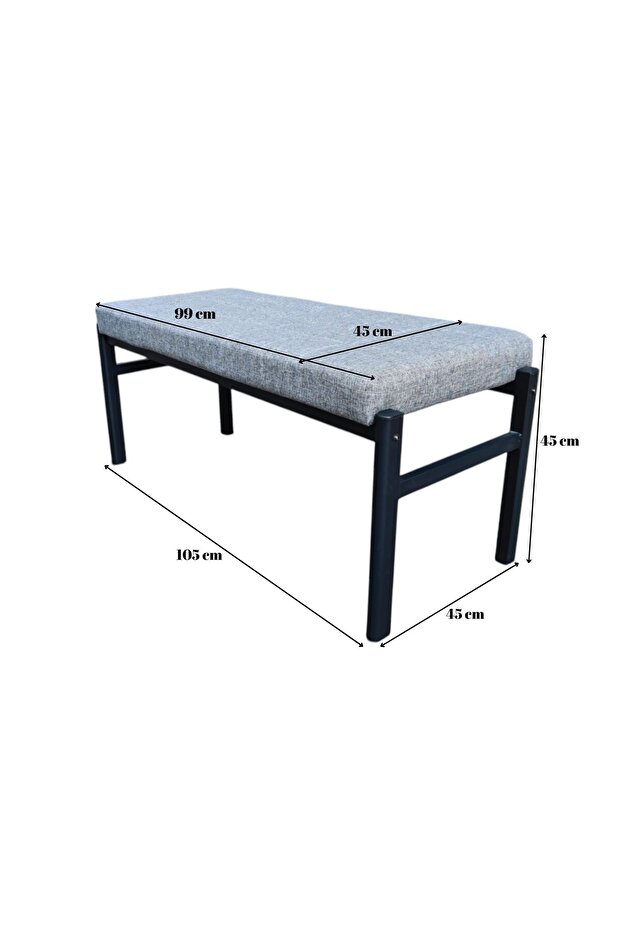 Paris Bench Mutfak, Balkon Ve Salon 1 Adet - 6
